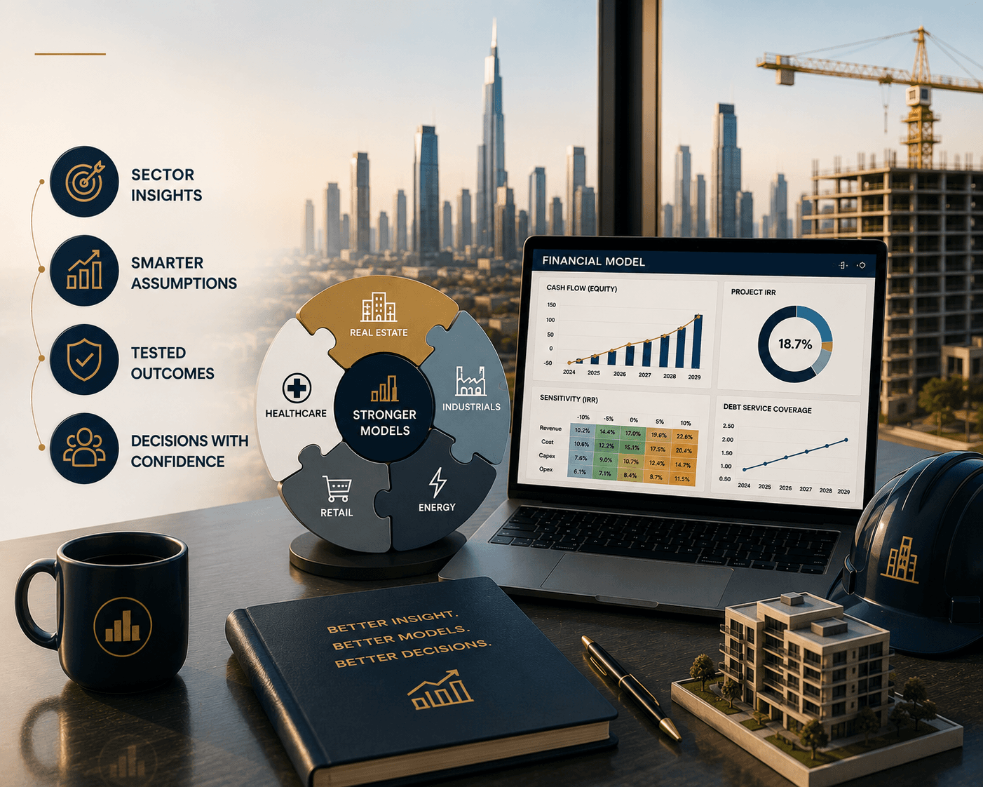 Sector-specific financial modeling at PaceMakers